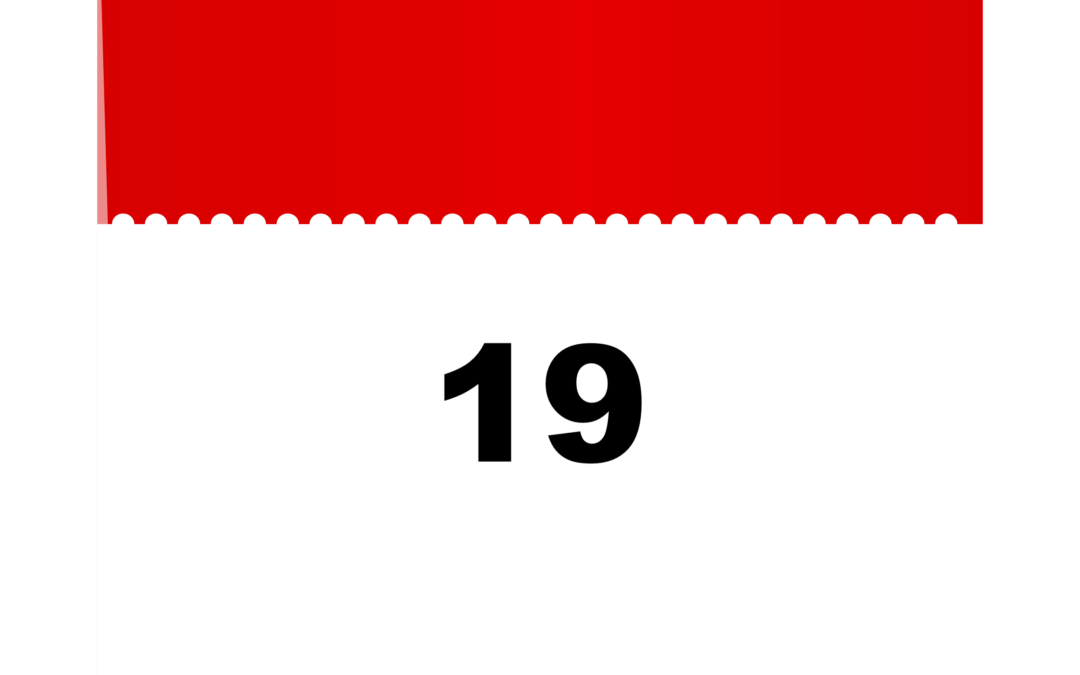 Evènement du 19 Août 2024