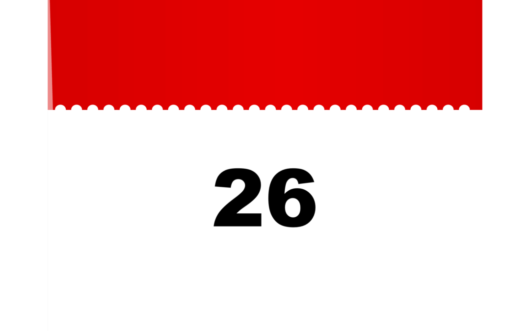 Evènement du 26 Août 2024