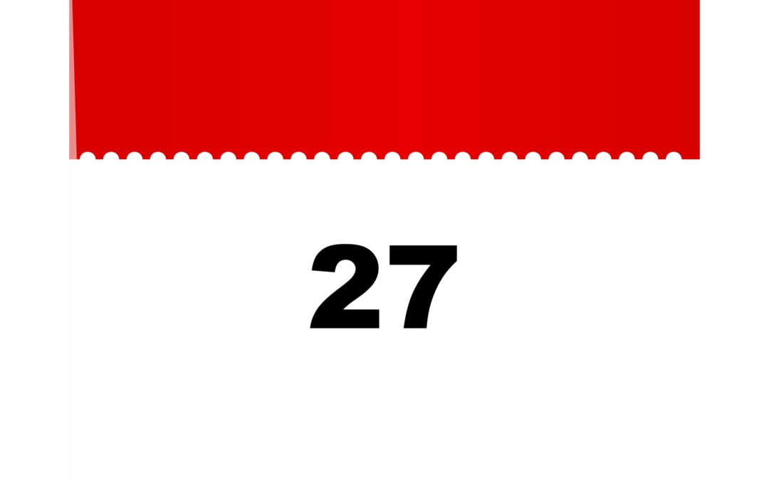 Evènement du 27 Août 2024
