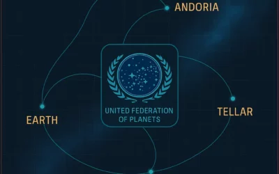 La géographie de et dans Star trek