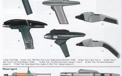 💥 STFE – Fiche #33 : Armes à énergie – Phasers, disrupteurs, torpilles et armements avancés