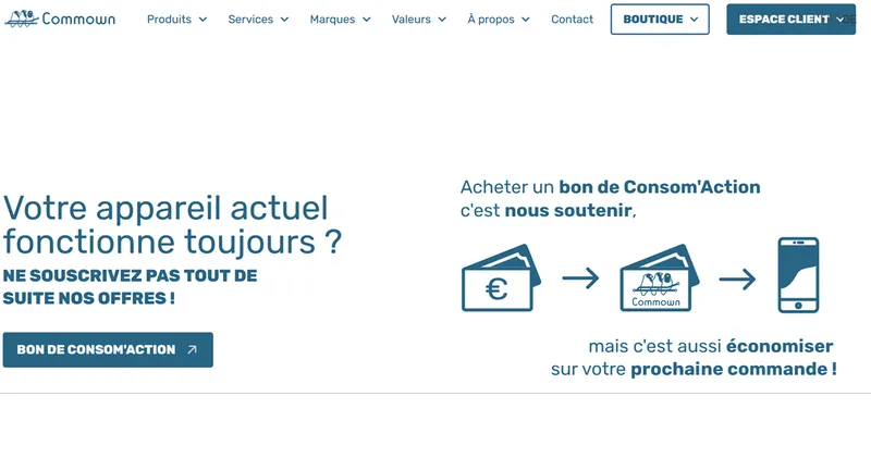 Le conseil de SCOTTY votre fournisseur : COMMOWN