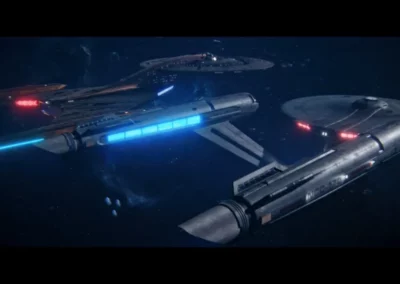 uss entreprise ncc 1701 et NCC 1031 uss Discovery