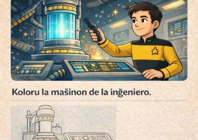 I image inĜinerio alfabeto