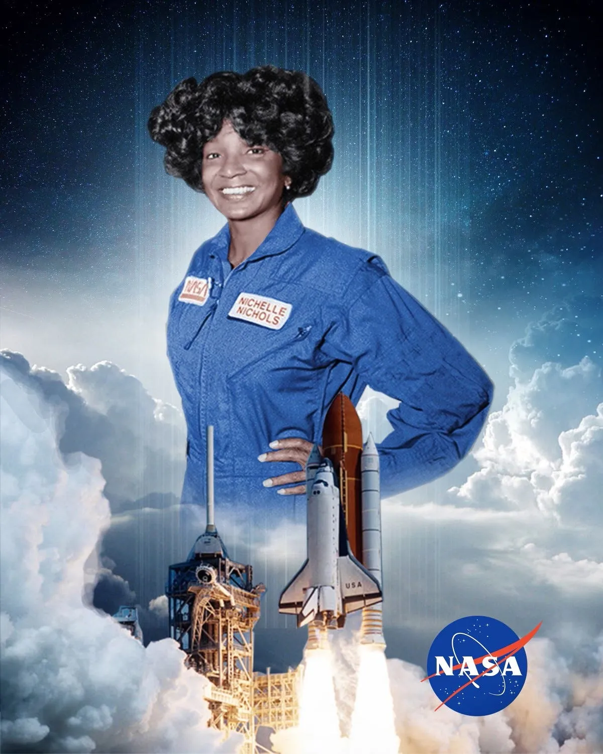 Nichelle NICHOLS NASA
