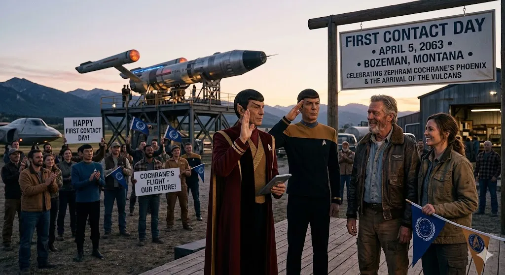 Joyeux first contact day 