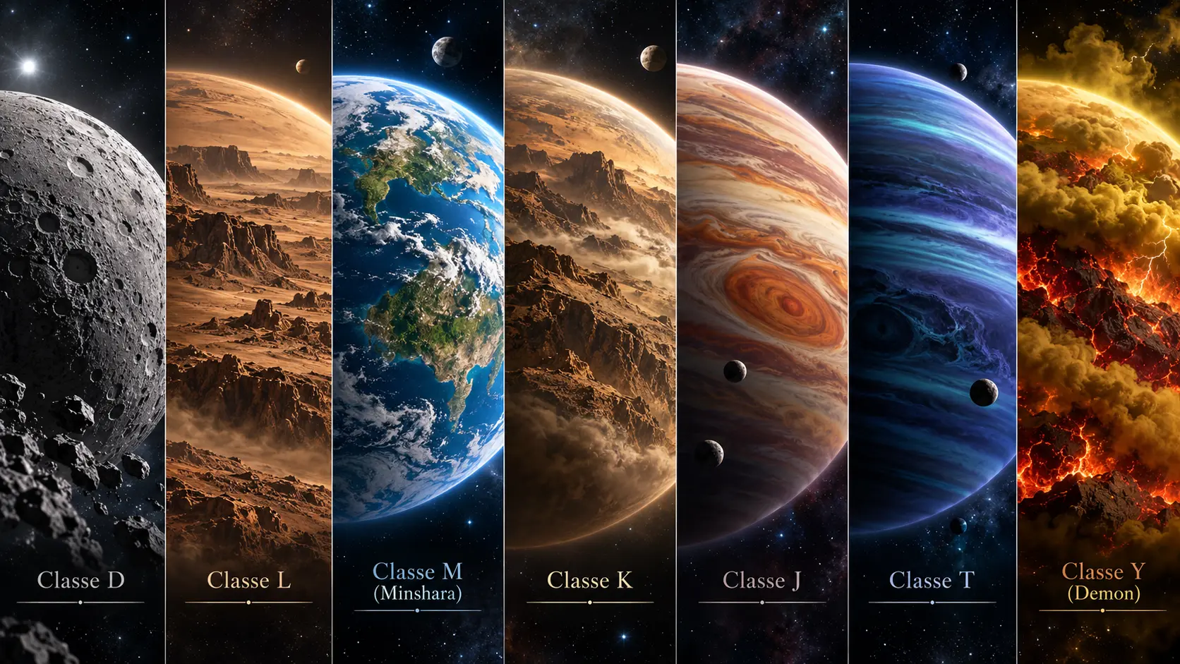 Classe type de planète star trek