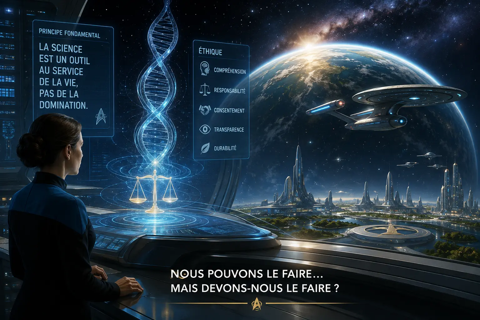 science dans star trek
