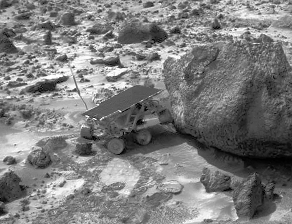 sojourner N/B histo nasa