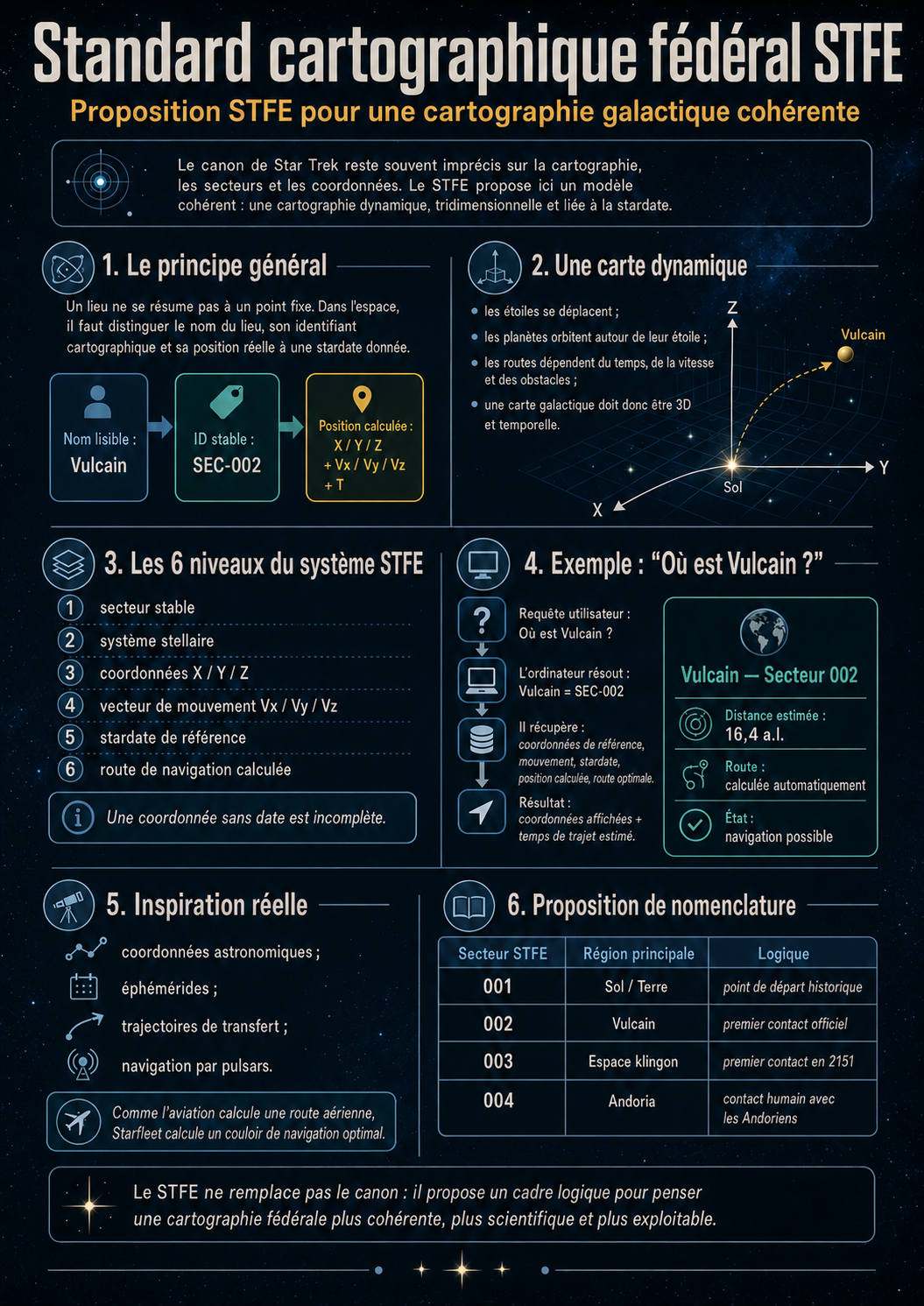 standard géographique stfe